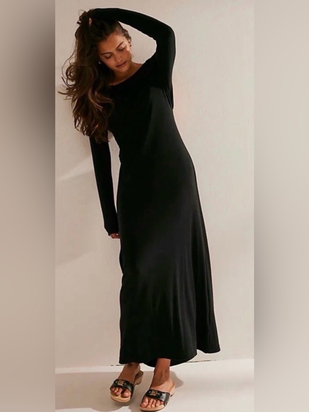 Free People Aubre Open-Back Essential Maxi Dress